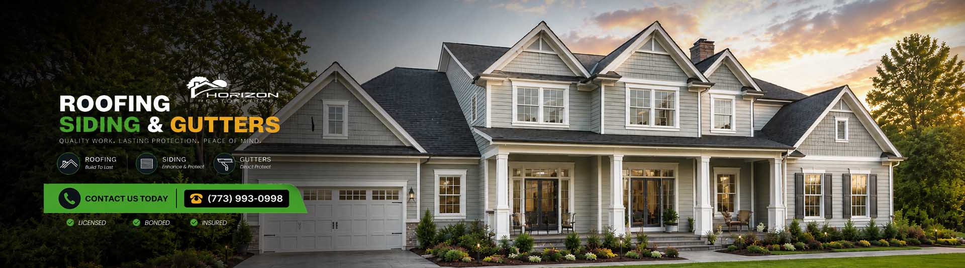 Horizon Restoration Siding Contractor near Chicago